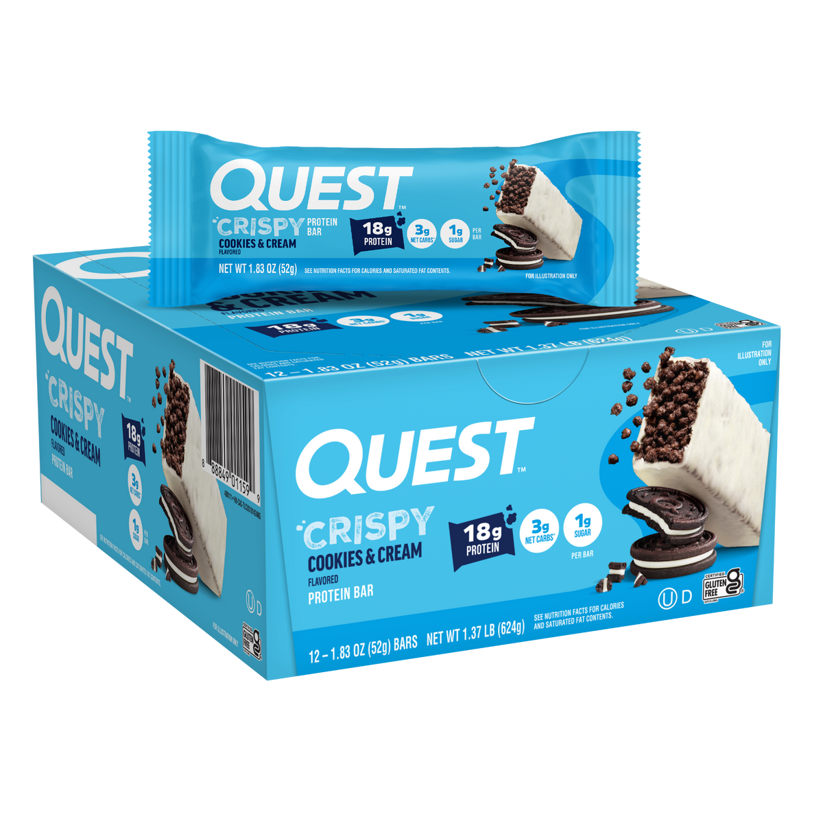 cookies-and-cream-crispy-hero-protein-bars-t8 400111_QN_USA_Pkg_Crispy_ProteinBar_CAC_12ctCarton_3D_Composite_Force.png