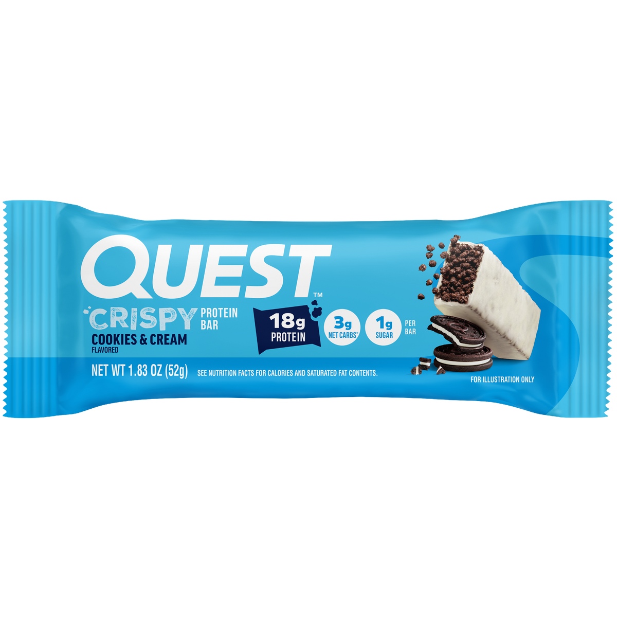 cookies-and-cream-crispy-hero-protein-bars-t8 400110_QN_USA_Pkg_Crispy_ProteinBar_CAC_Wrapper_3D_Front_Force.png